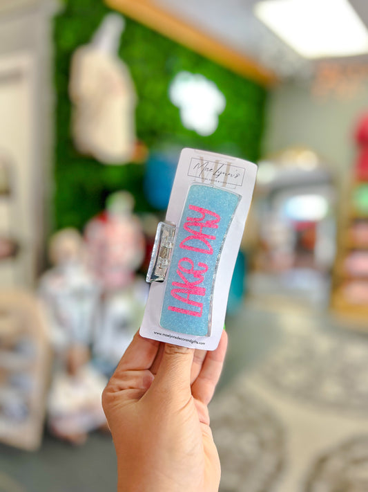 Lake Day - Hair Clip