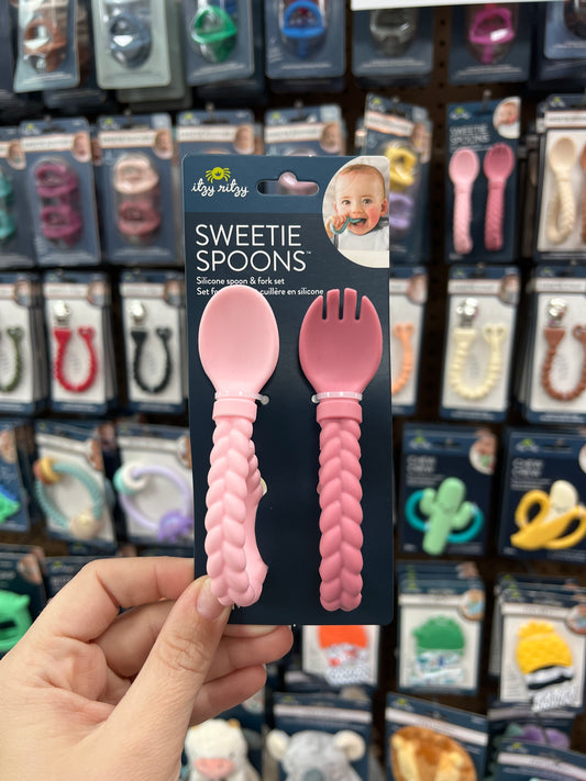 ITZY RITZY SWEETIE SPOON-PINK