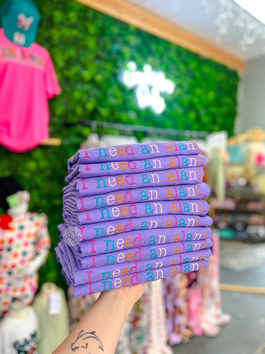 I Need An A L A N I - CC Violet