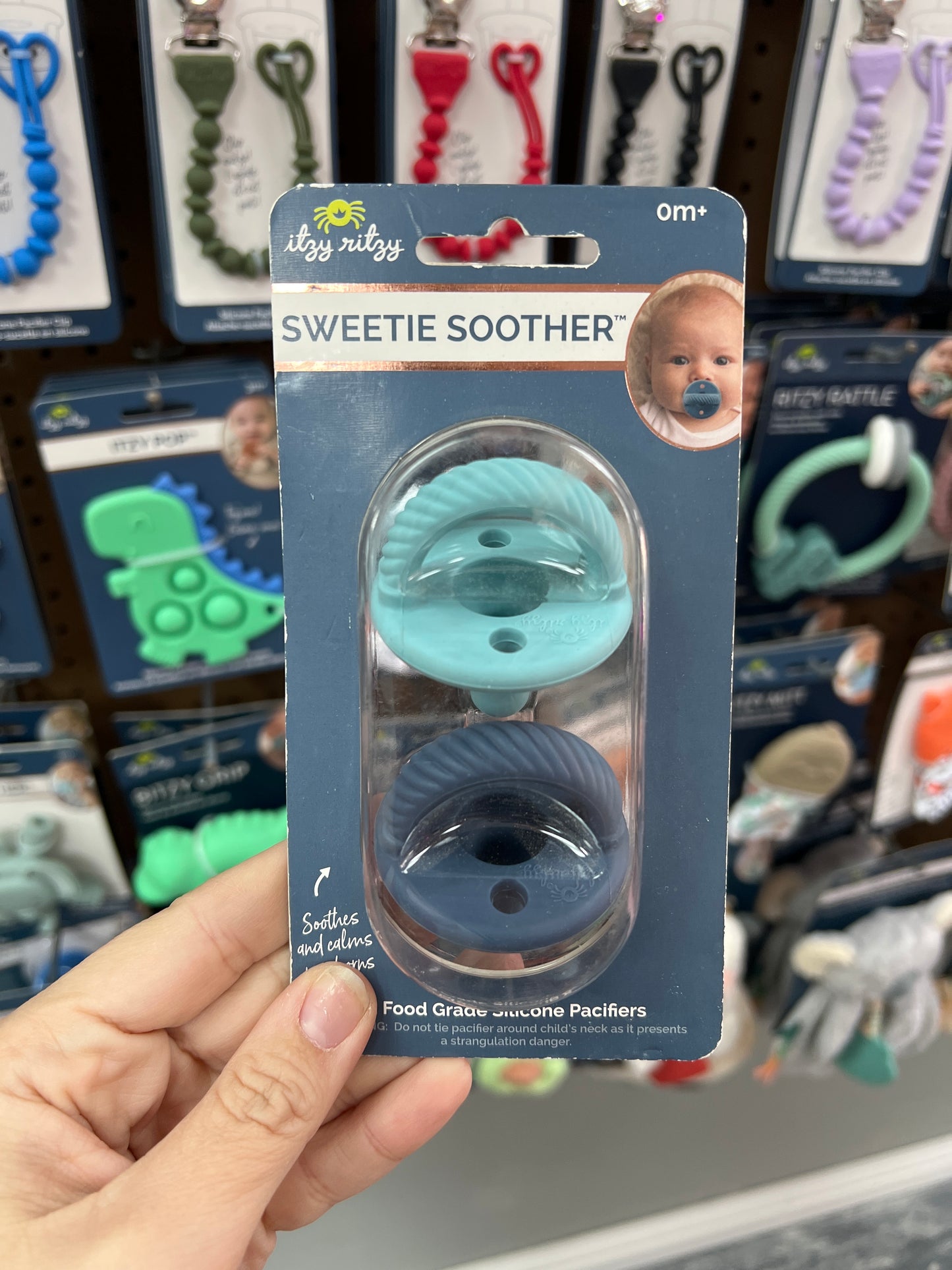 SWEETIE SOOTHER- BLUE CABLE
