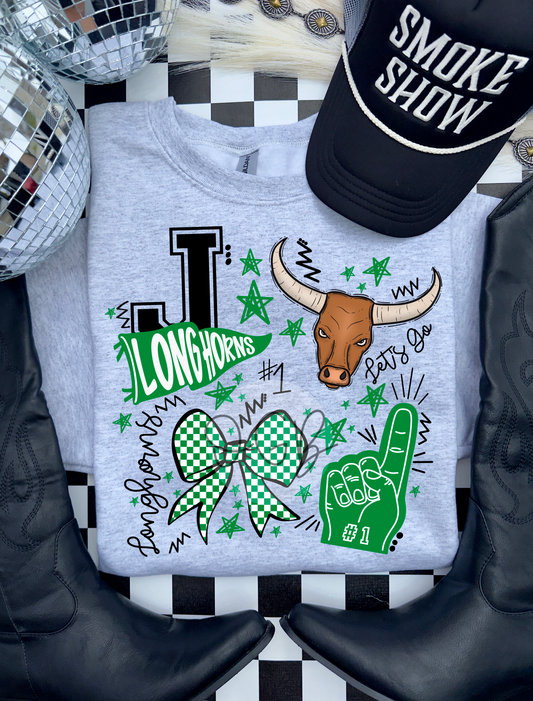 Jones Longhorns Spirit Collage