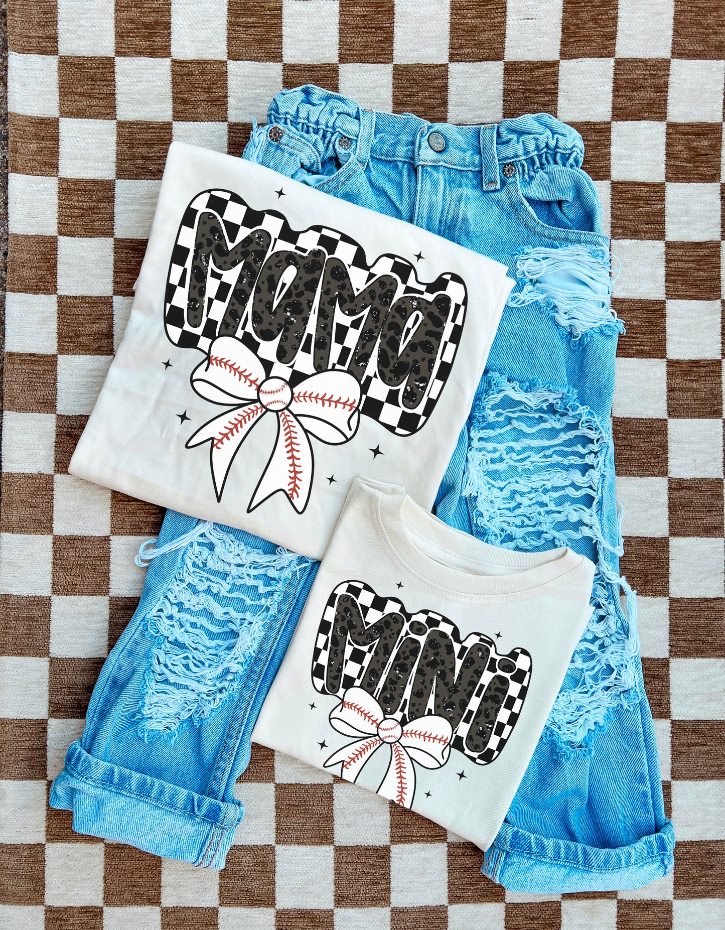 baseball mama & mini