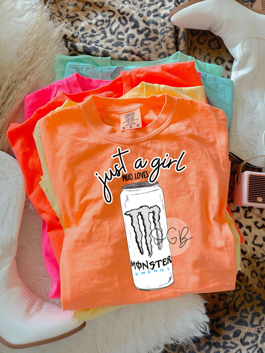 just a girl who loves m o n s t e r