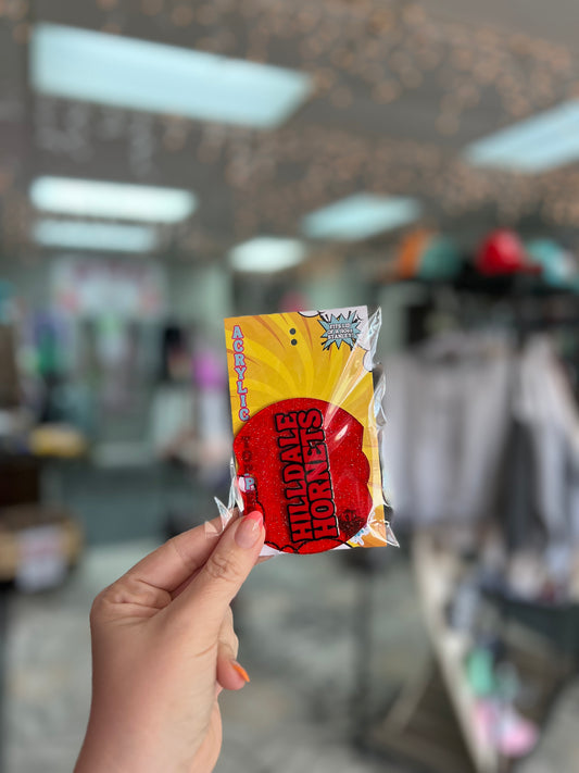 Hilldale Hornets Acrylic Toppers (40oz)