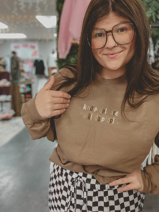 KIND PEOPLE BROWN SW