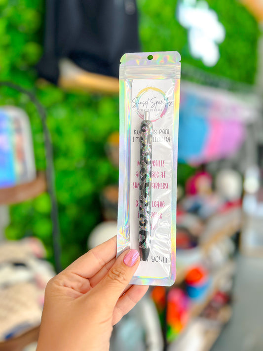 Cheetah Grunch Pens