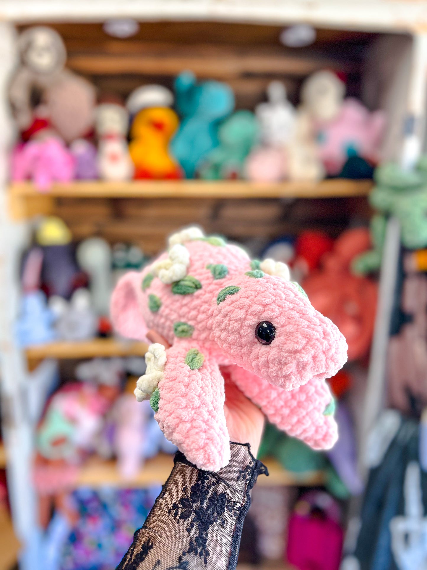 Pink Flower Manatee