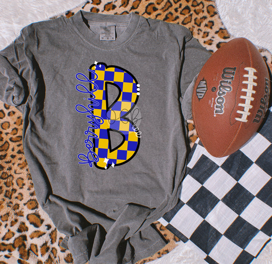 Checkered B - Berryhill