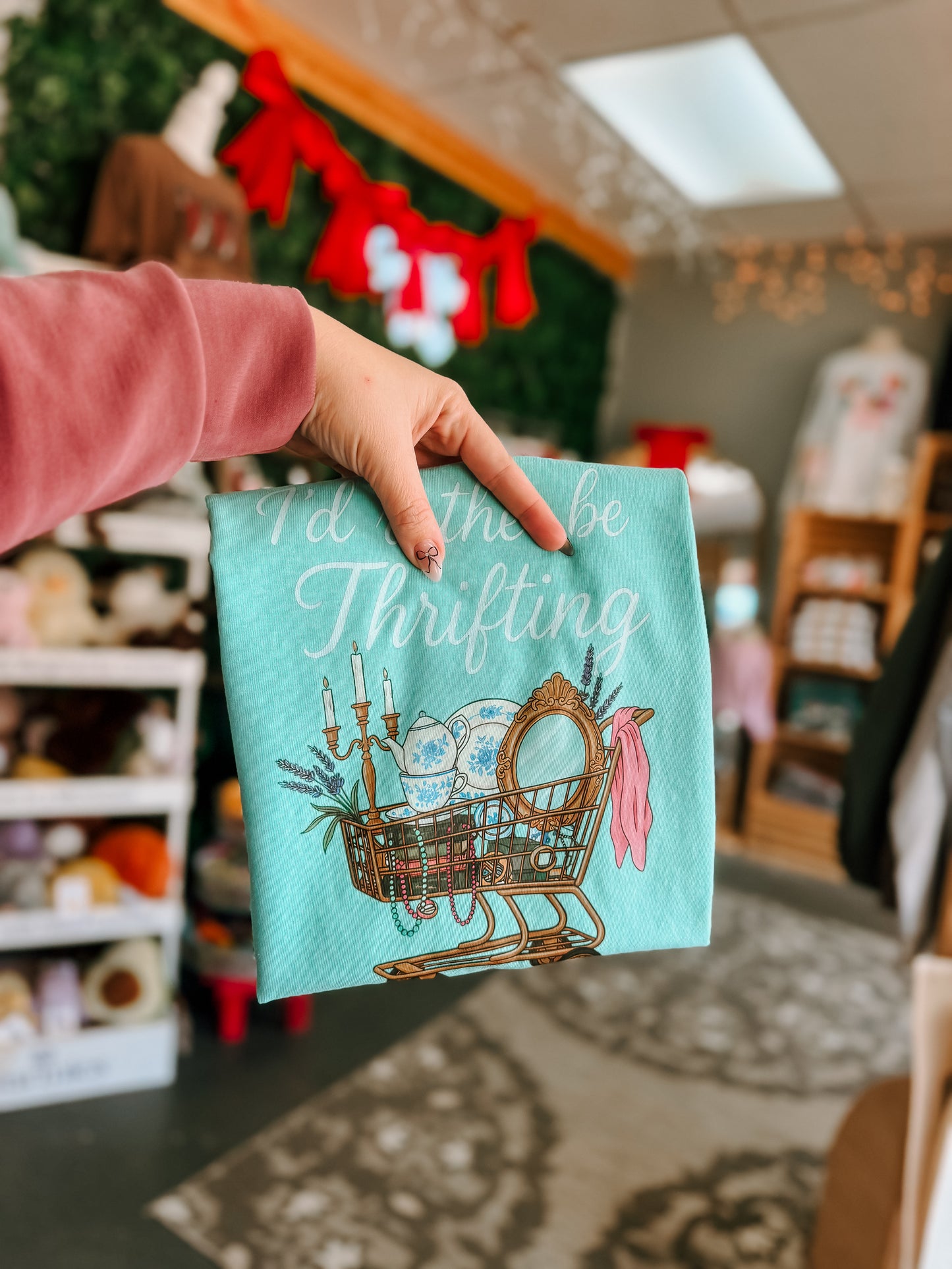 Rather Be Thrifting - Chalky Mint CC