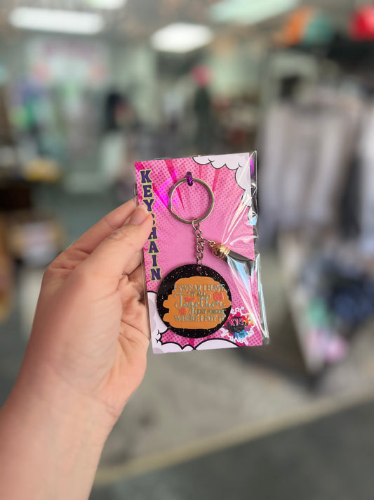 Have It All Together Circle Keychain