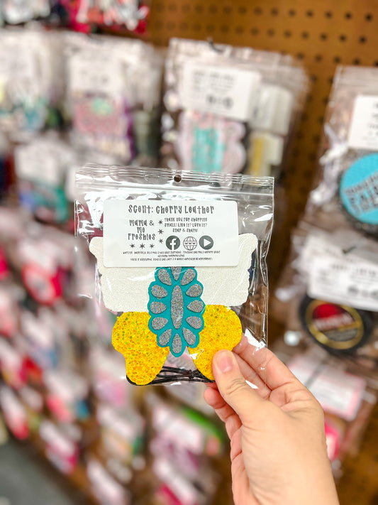 Butterfly - Cherry Leather