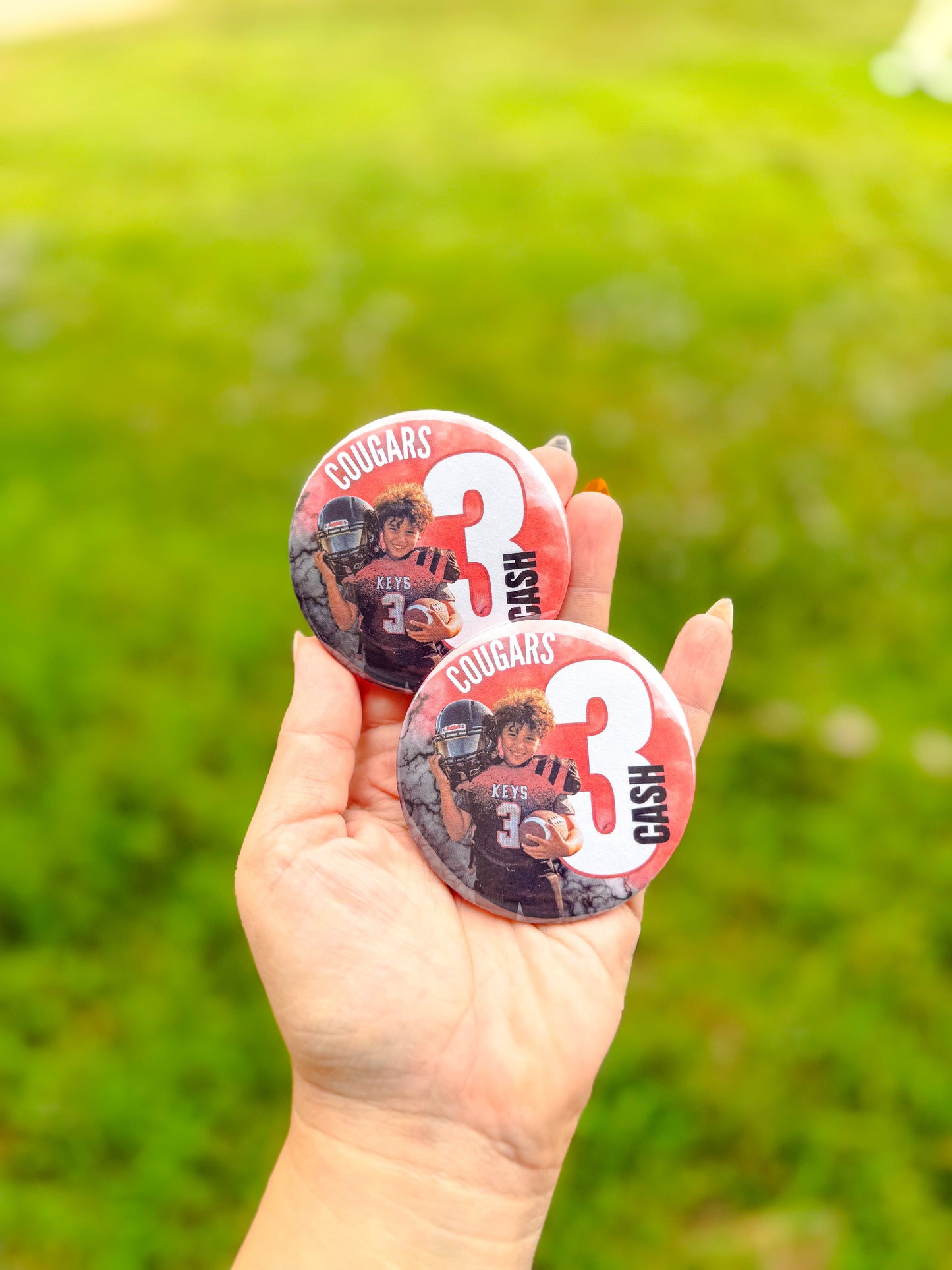 Custom Photo Buttons