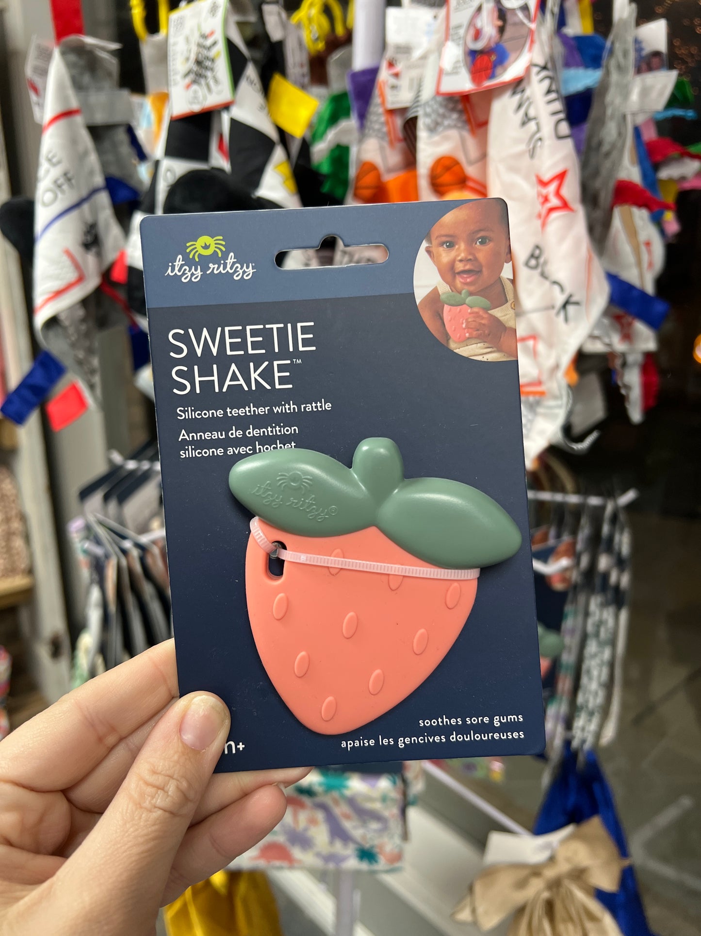 STRAWBERRY SWEETIE RATTLE