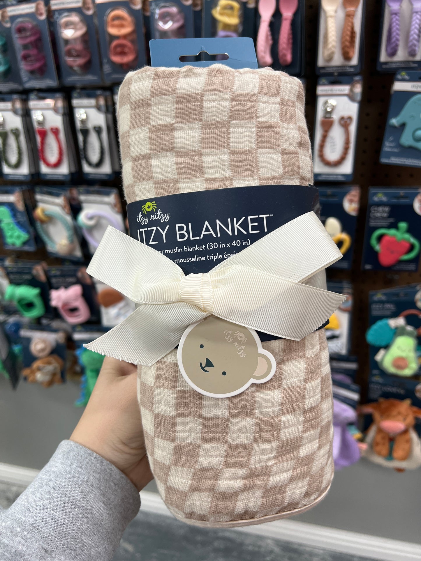 ITZY RITZY BLANKET-CHECKERBOARD