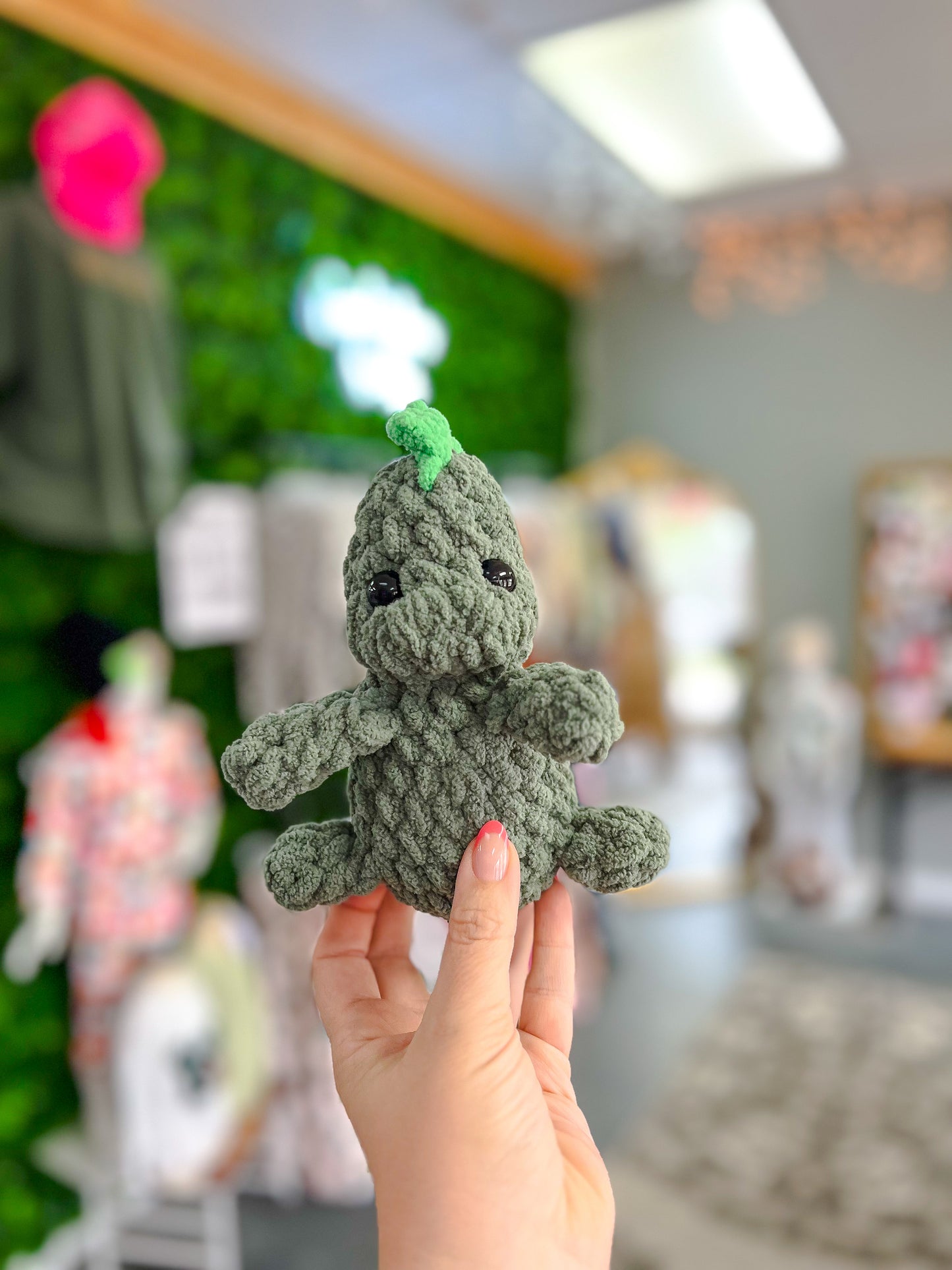 green bitsy dino