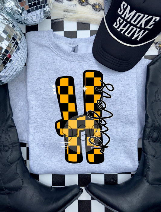 Checkered H | Hulbert Riders