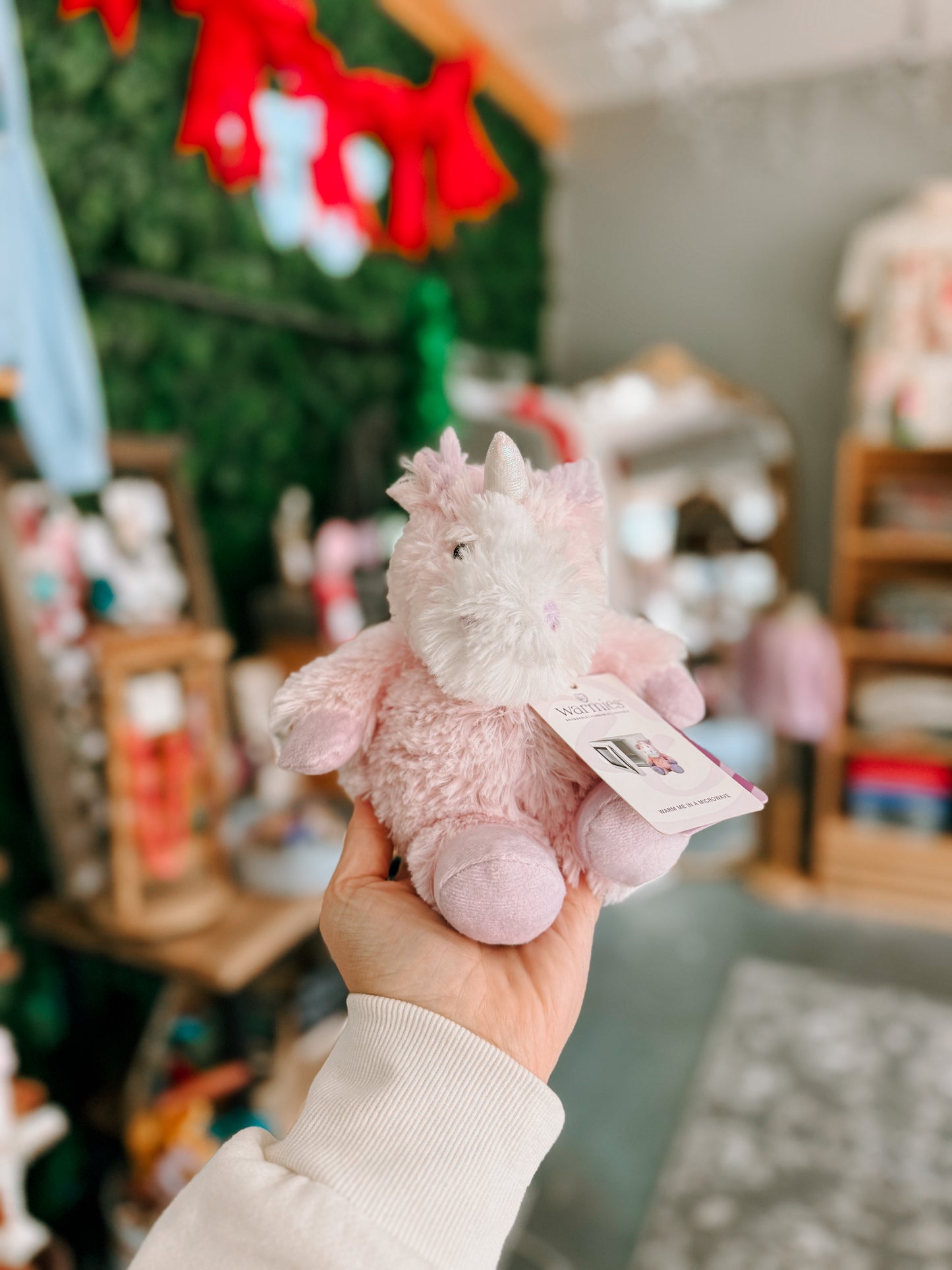 Pink Unicorn Warmie {mini}