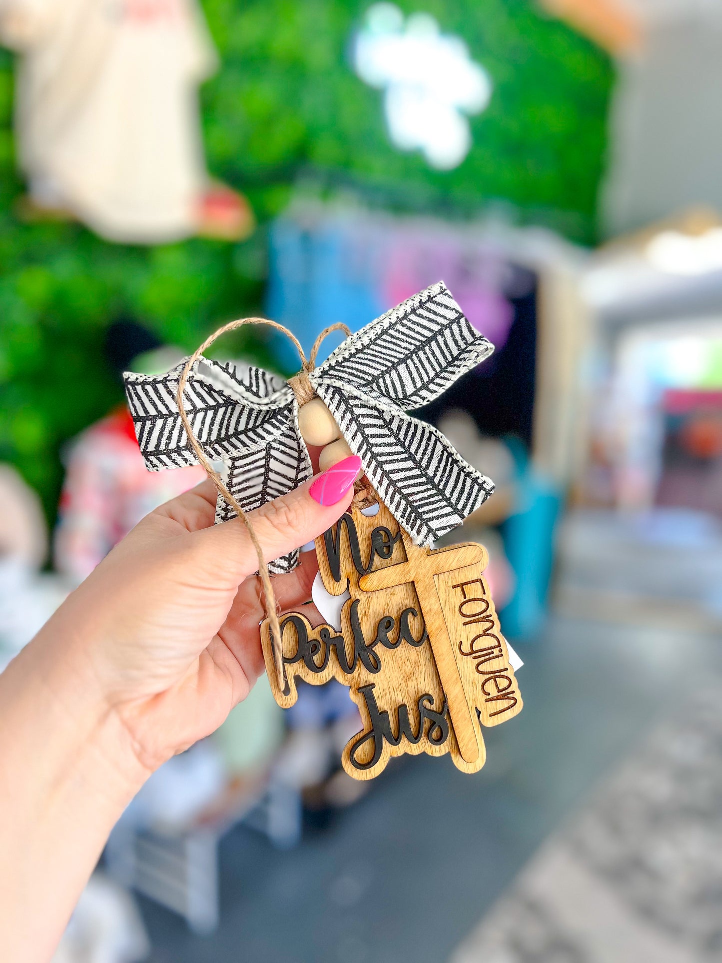 Just Forgiven - Car Charm