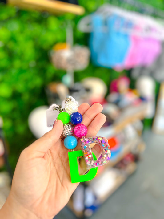 D {beaded keychain}