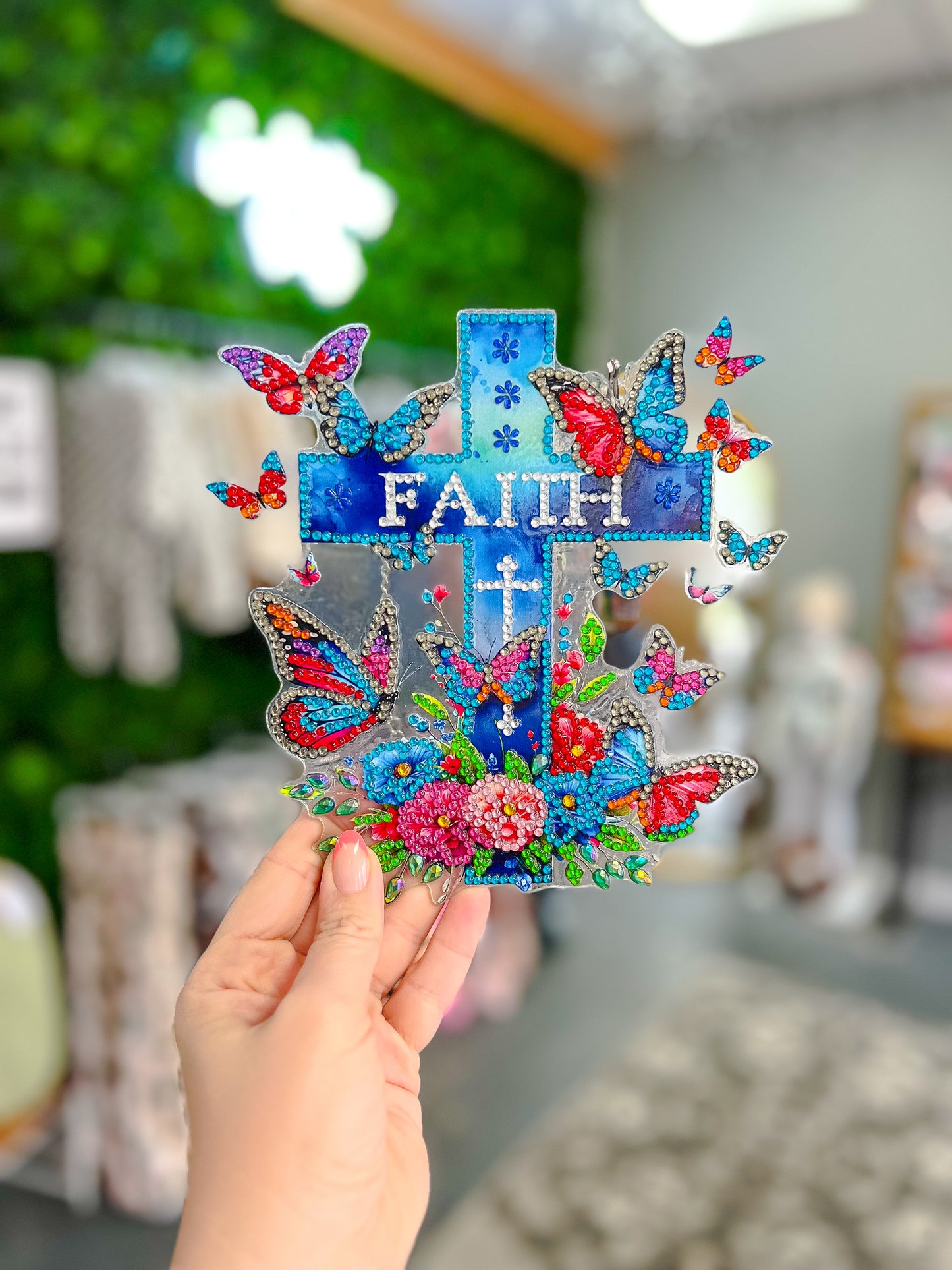 Faith Window Hanger