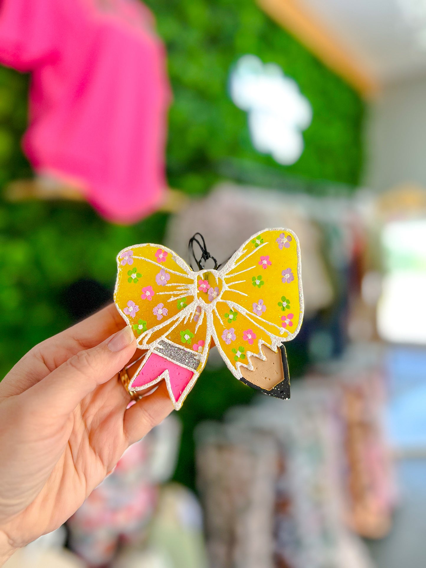 Pencil Bow - Black Rasp. Vanilla