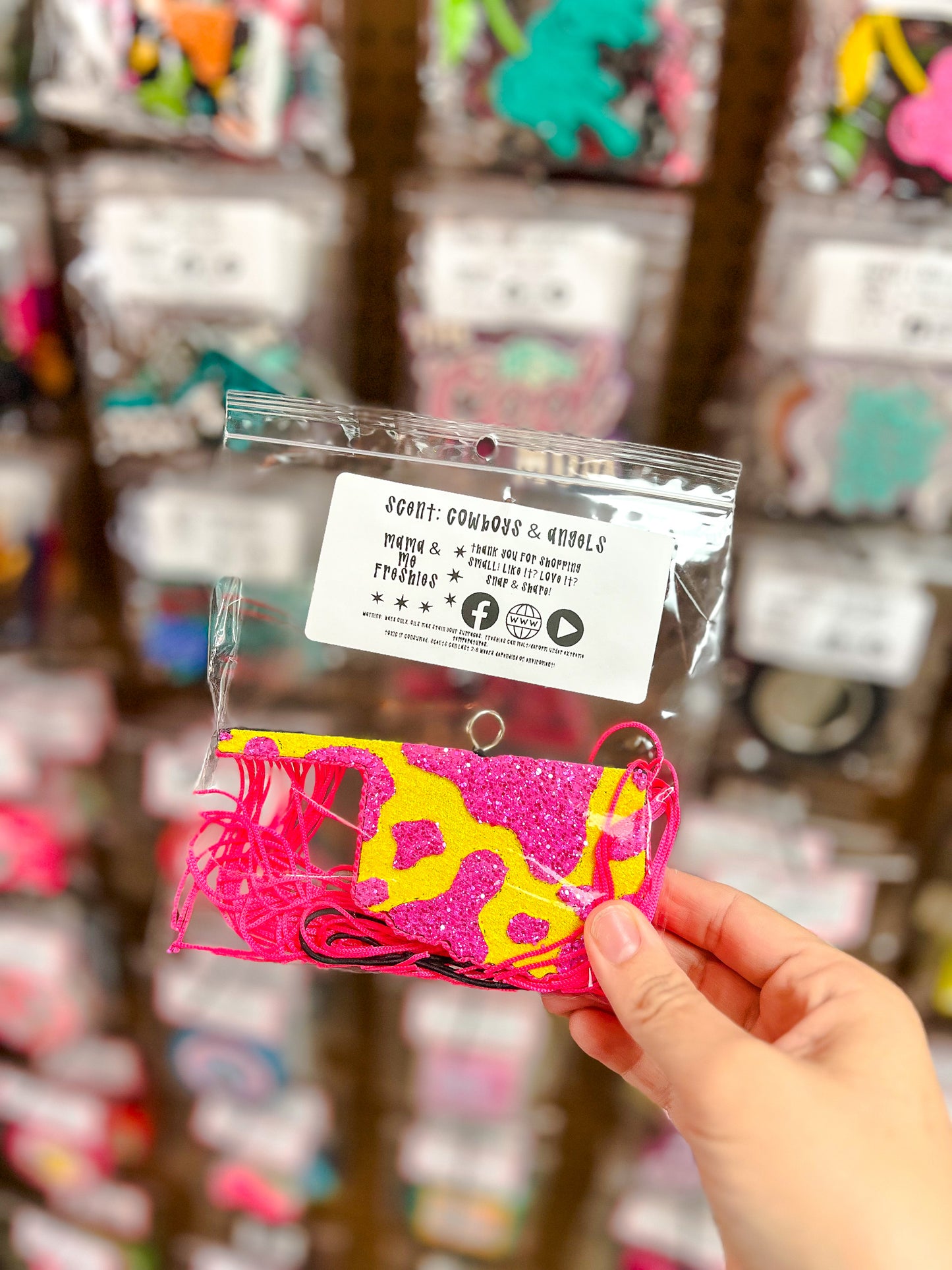 Cowprint Oklahoma - Cowboys & Angels