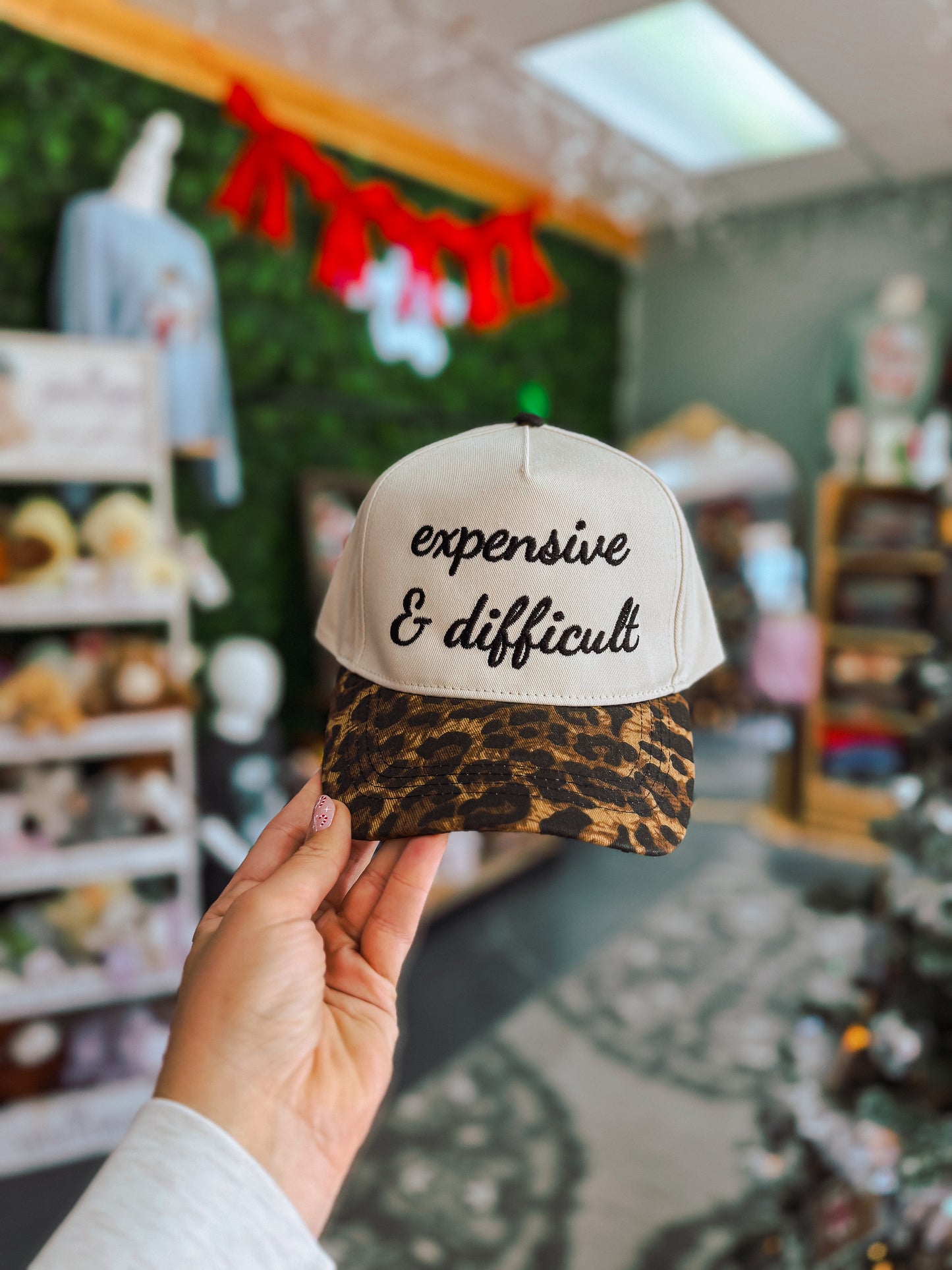 EXPENSIVE AND DIFFICULT - Trucker Hat