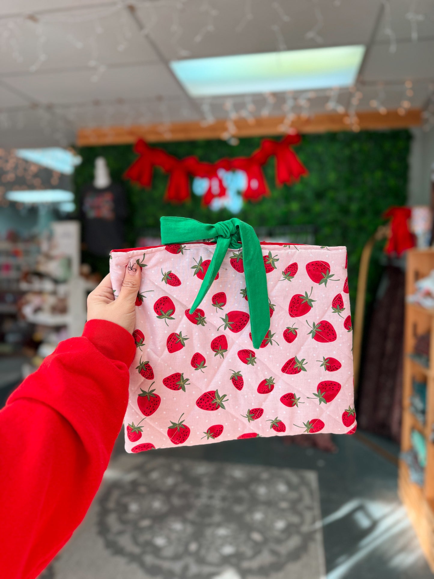 Laptop Case - Strawberries