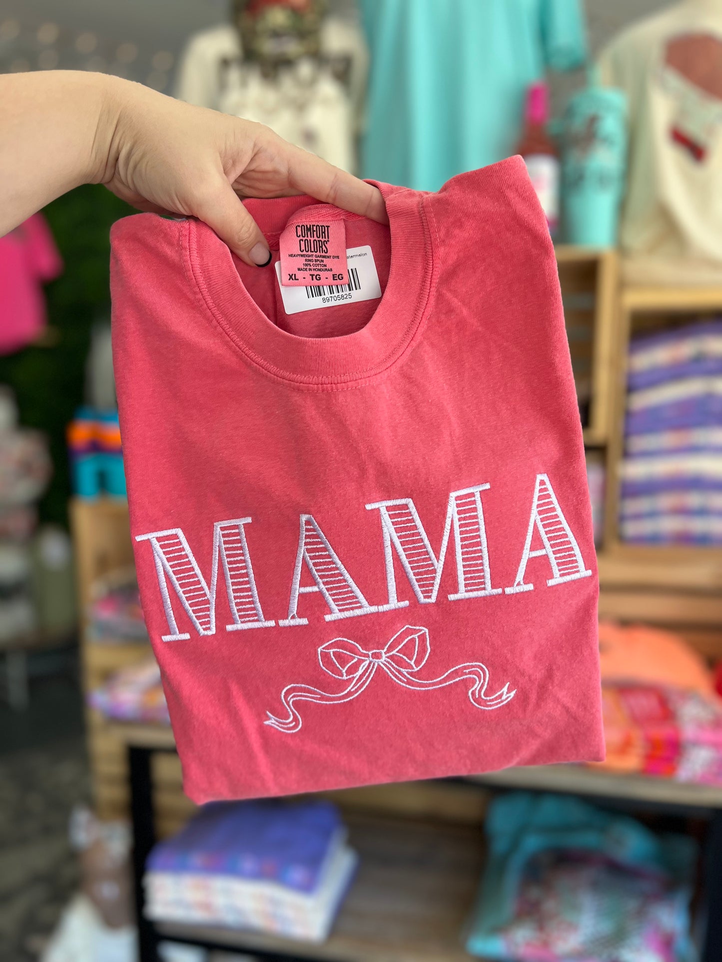 Embroidered Mama - CC Watermelon