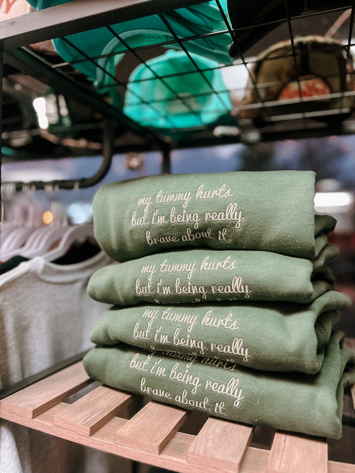 TUMMY HURTS GREEN SW