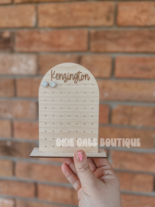 Customized Earring Holder | RETAIL