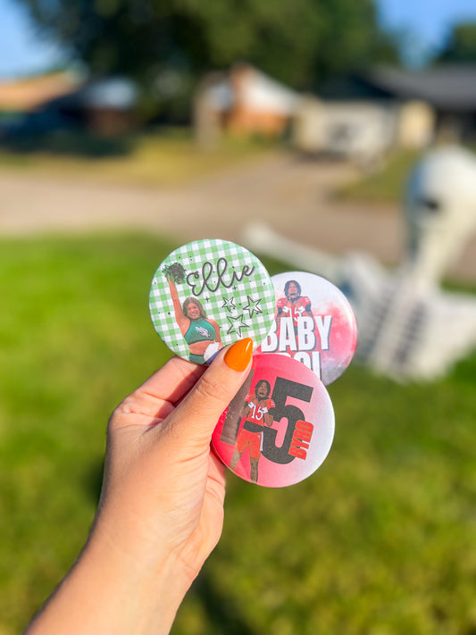 Custom Photo Buttons