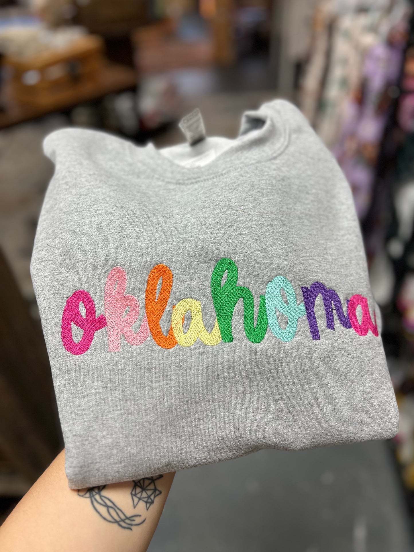 MULTI COLOR OKLAHOMA SW