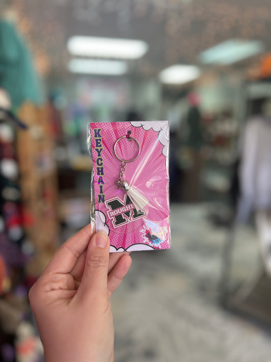 M Roughers Circle Keychain