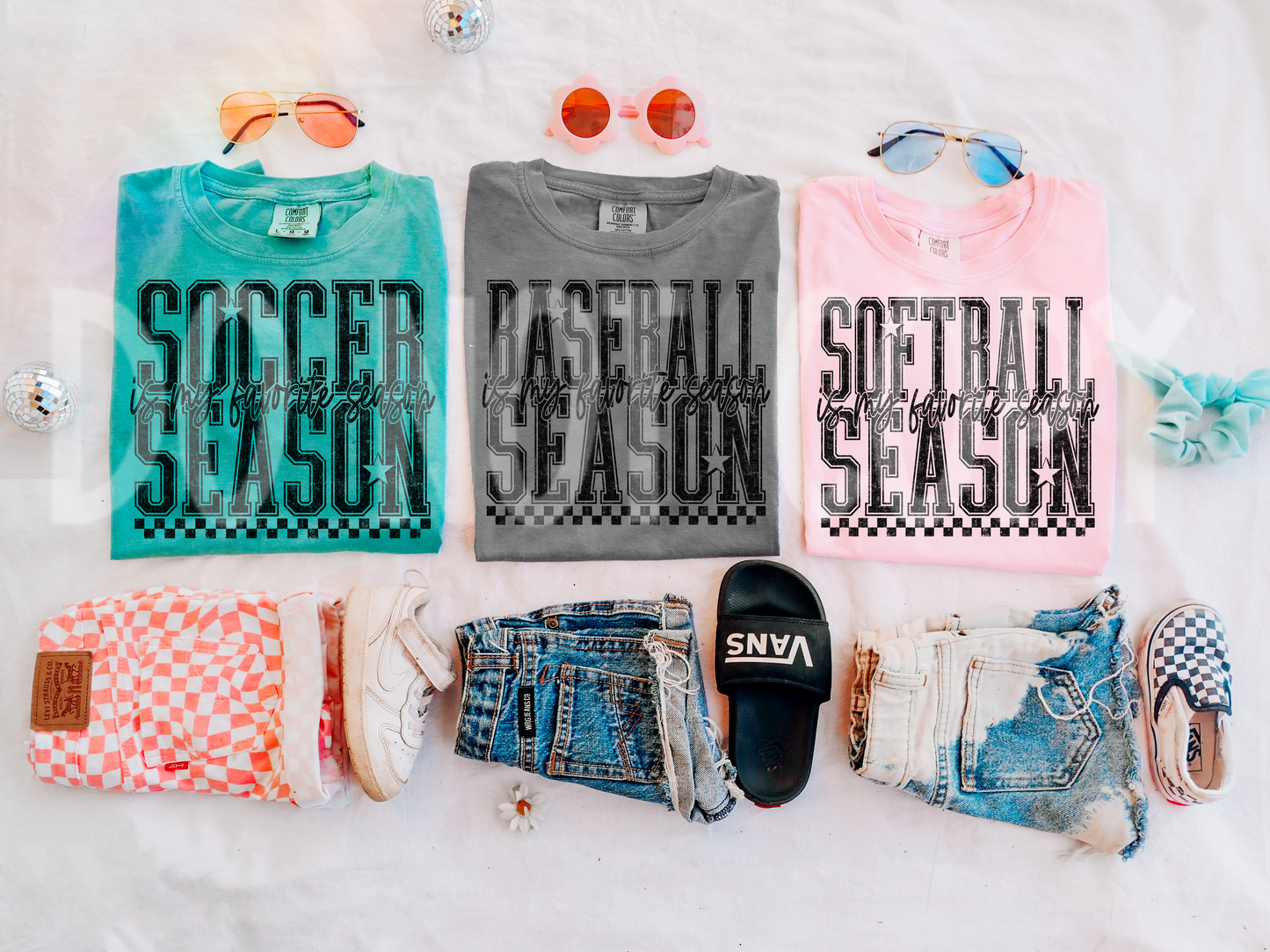 sports season {baseball, softball, soccer}