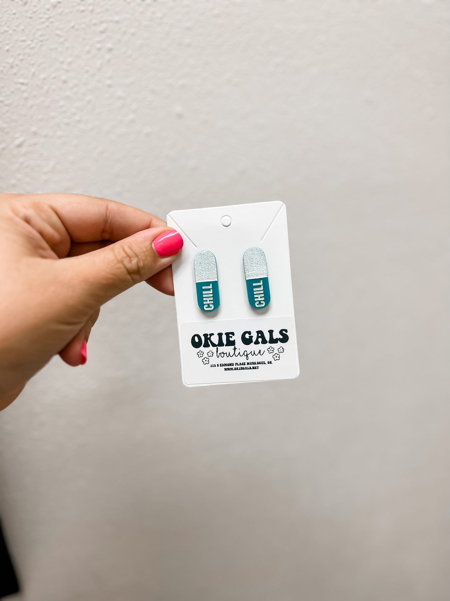 Chill Pill Earrings