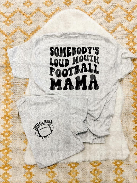 Loud Mouth Football Mama