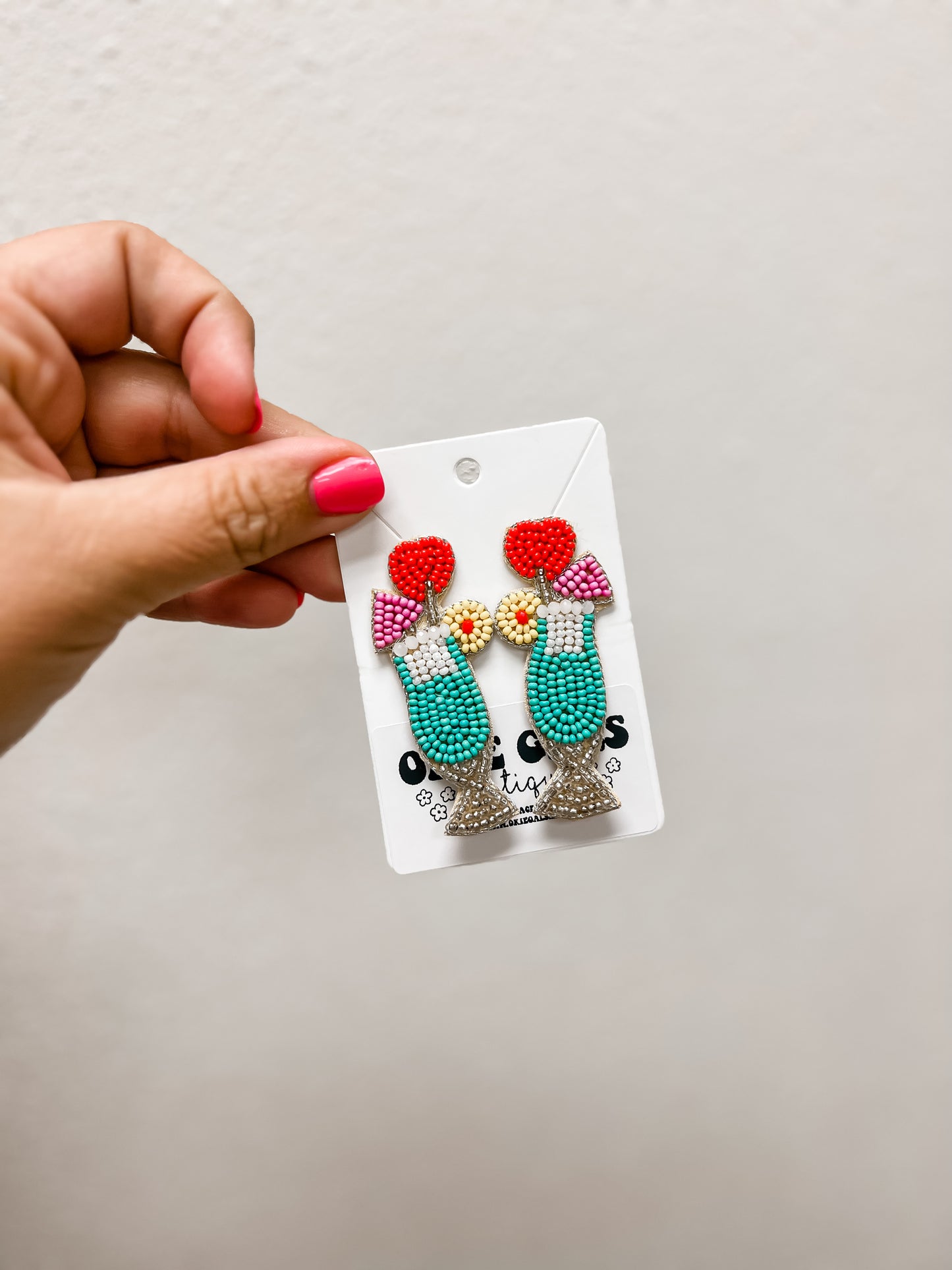 Drink Earrings