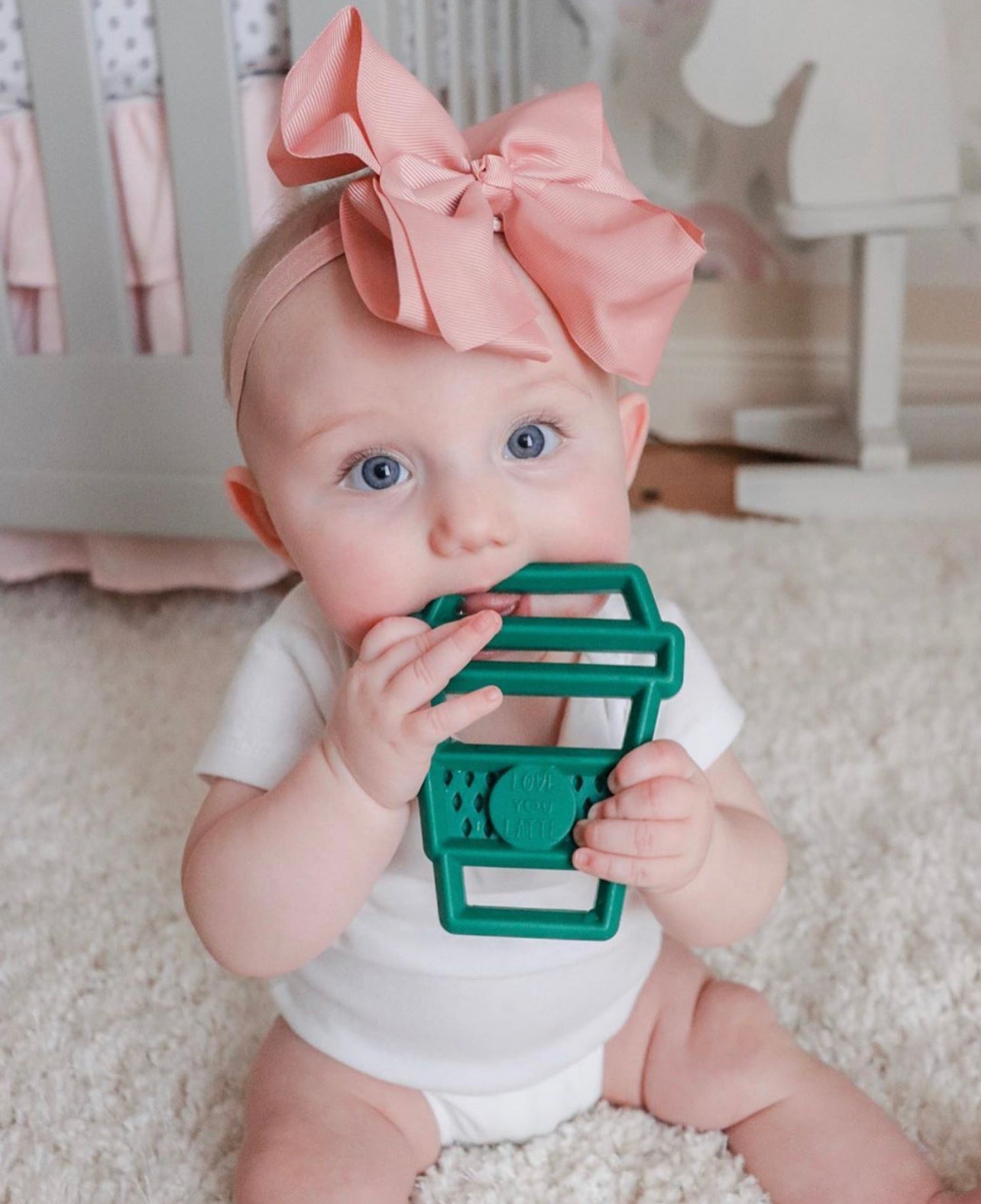 CHEW CREW TEETHER - LATTE