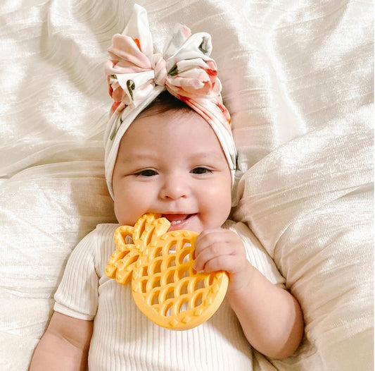 CHEW CREW TEETHER - PINEAPPLE