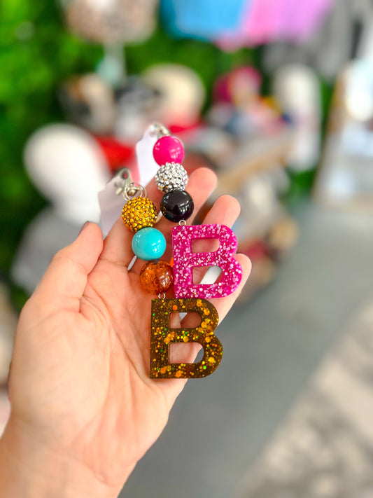 B {beaded keychain}