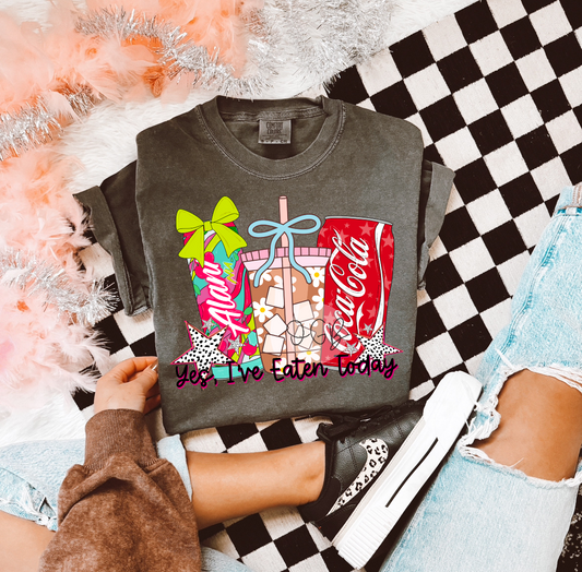 yes, I’ve eaten today {al,floral coffee,cola}