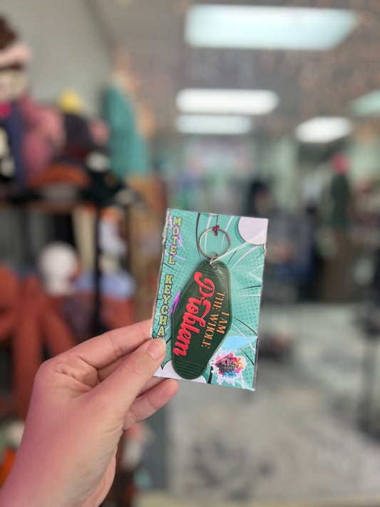 Whole Problem, Dk Green Motel Keychain