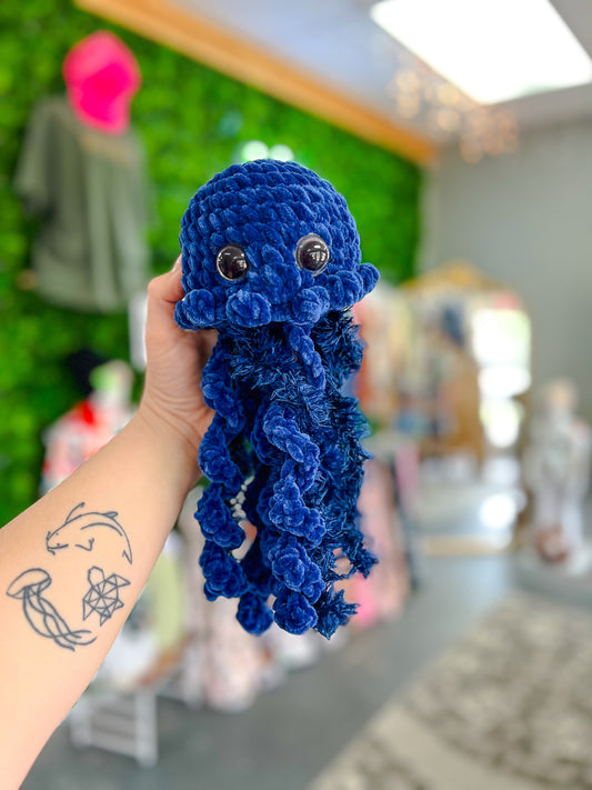 blue jellyfish