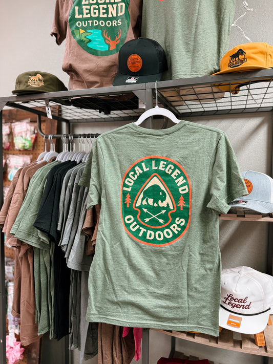 Buffalo Arrowhead - Olive