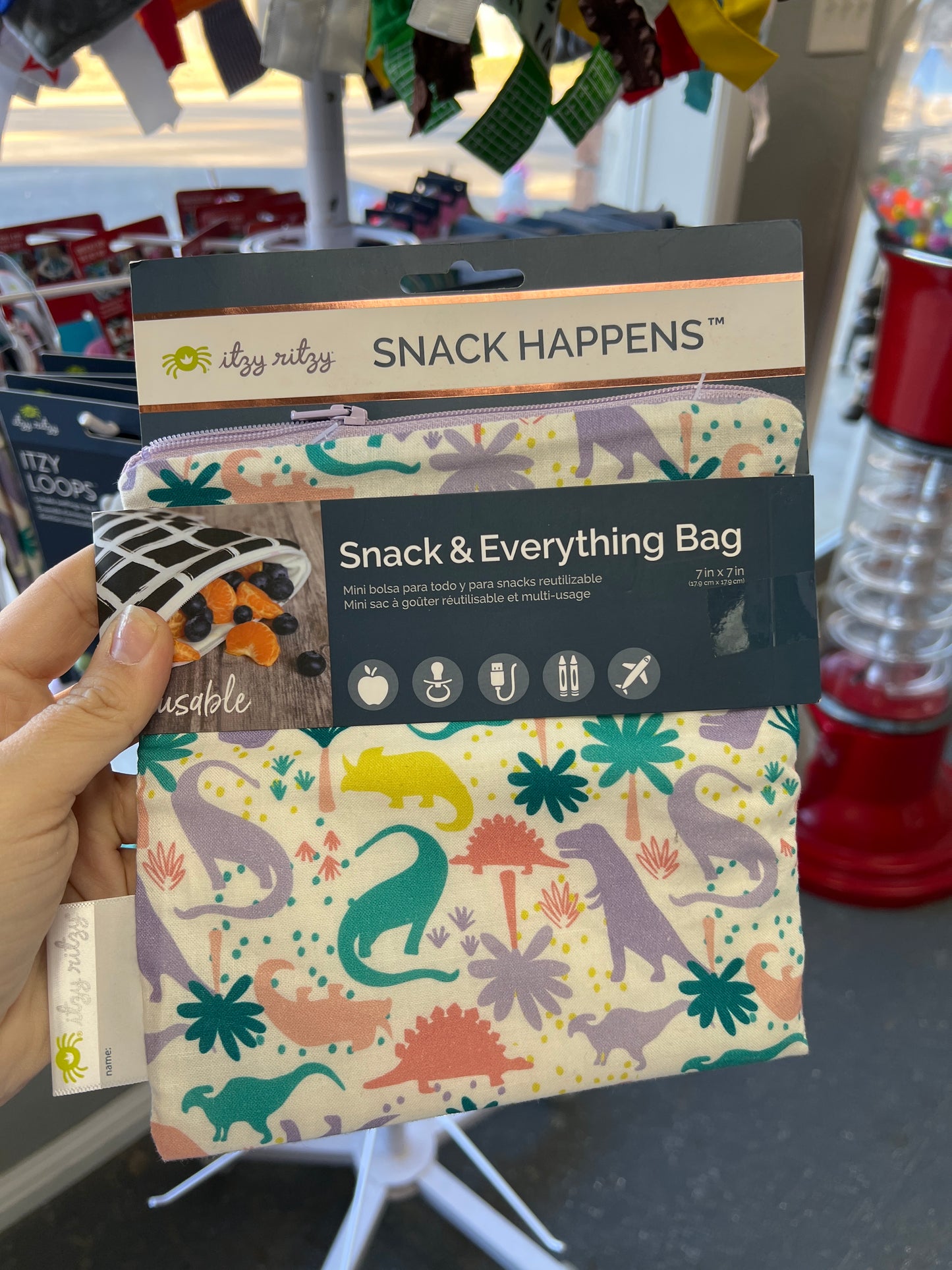 SNACK AND EVERYTHING BAG/DINOS2