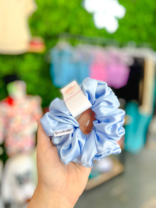 Periwinkle Blue Scrunchie