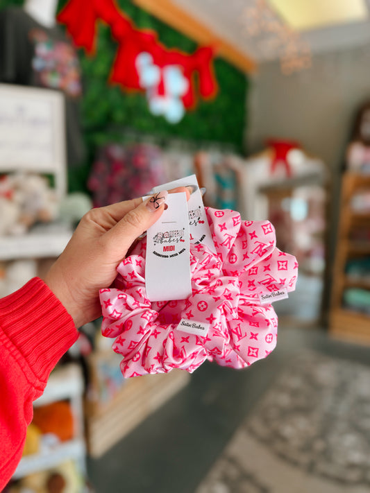 Pinks Inspired Scrunchie