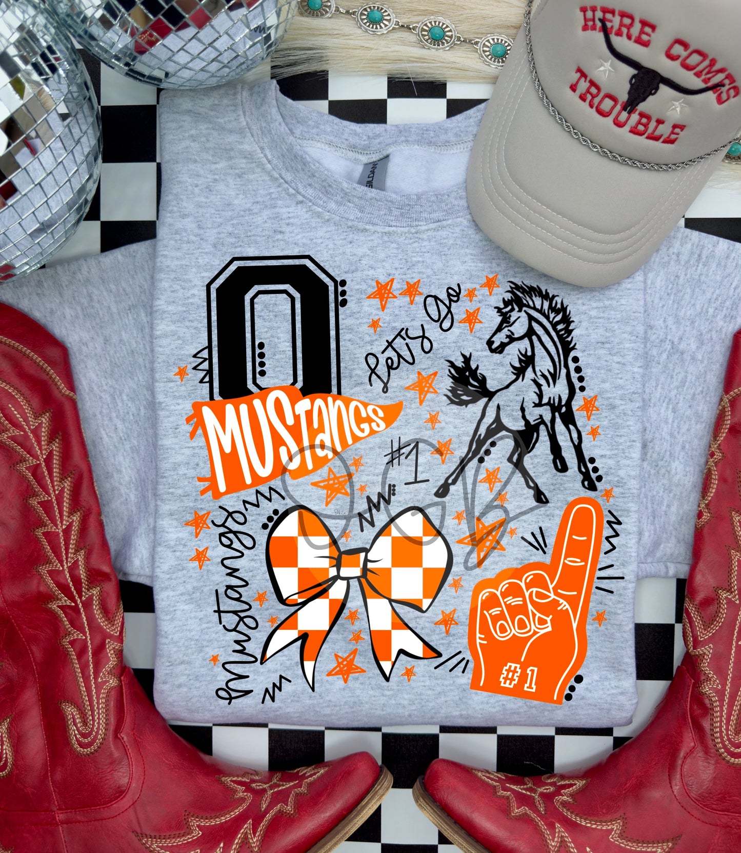 Spirit Collage | Okay Mustangs