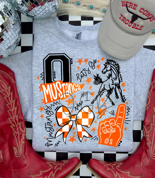 Spirit Collage | Okay Mustangs